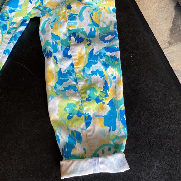 Patterned Coldwater Creek Fitted Cropped Jacket - Size P-Large - Picture 7 of 12